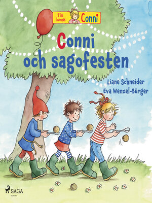 cover image of Conni och sagofesten